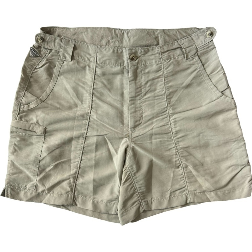 ✅ Columbia women cargo shorts inseam 5.5” size S